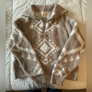 Jessica Simpson, quarter zip sweater, size small